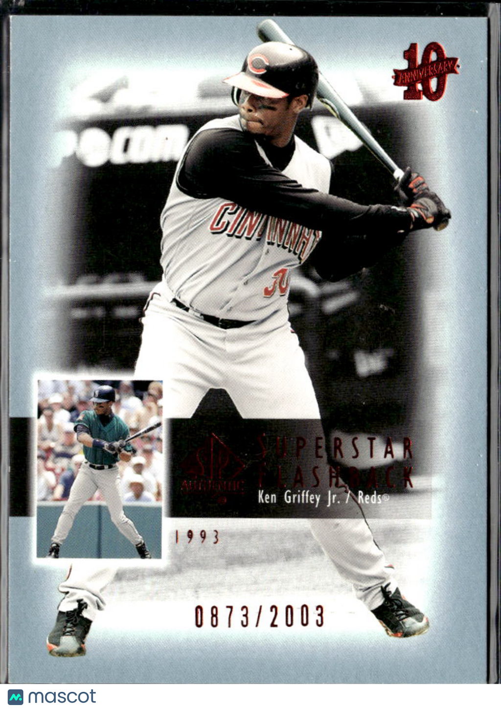 Ken Griffey Jr. 2003 Upper Deck SP Authentic Superstar Flashback Cincinnati Reds