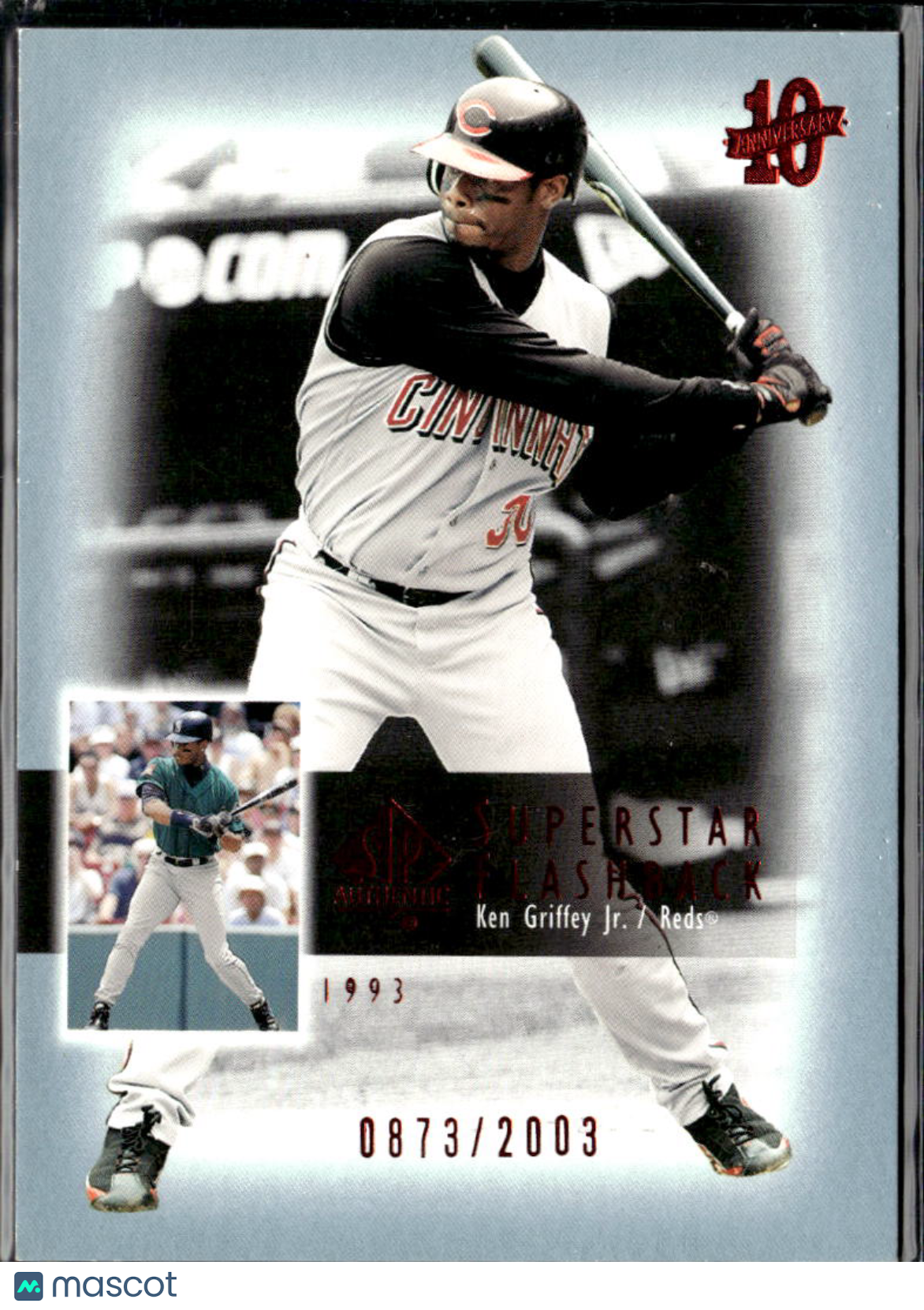 Ken Griffey Jr. 2003 Upper Deck SP Authentic Superstar Flashback Cincinnati Reds