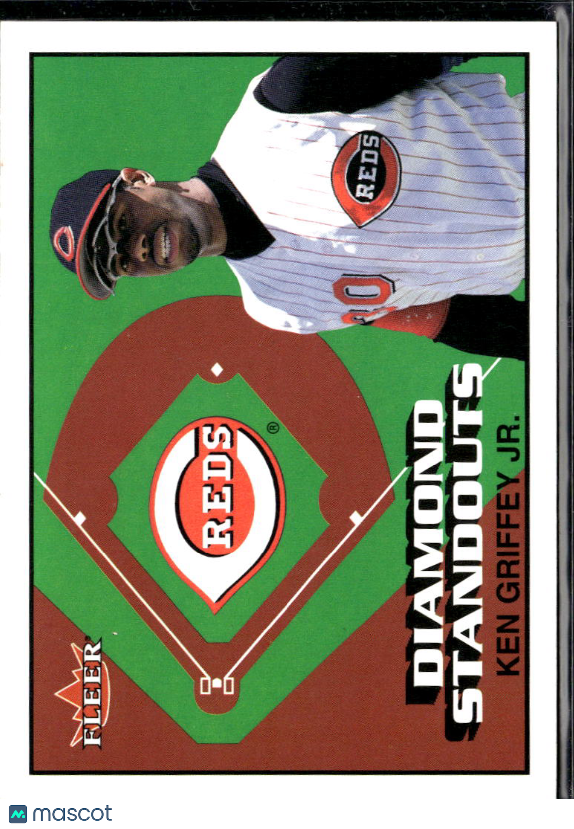 Ken Griffey Jr. 2002 Fleer Diamond Standouts 0326/1200 Cincinnati Reds
