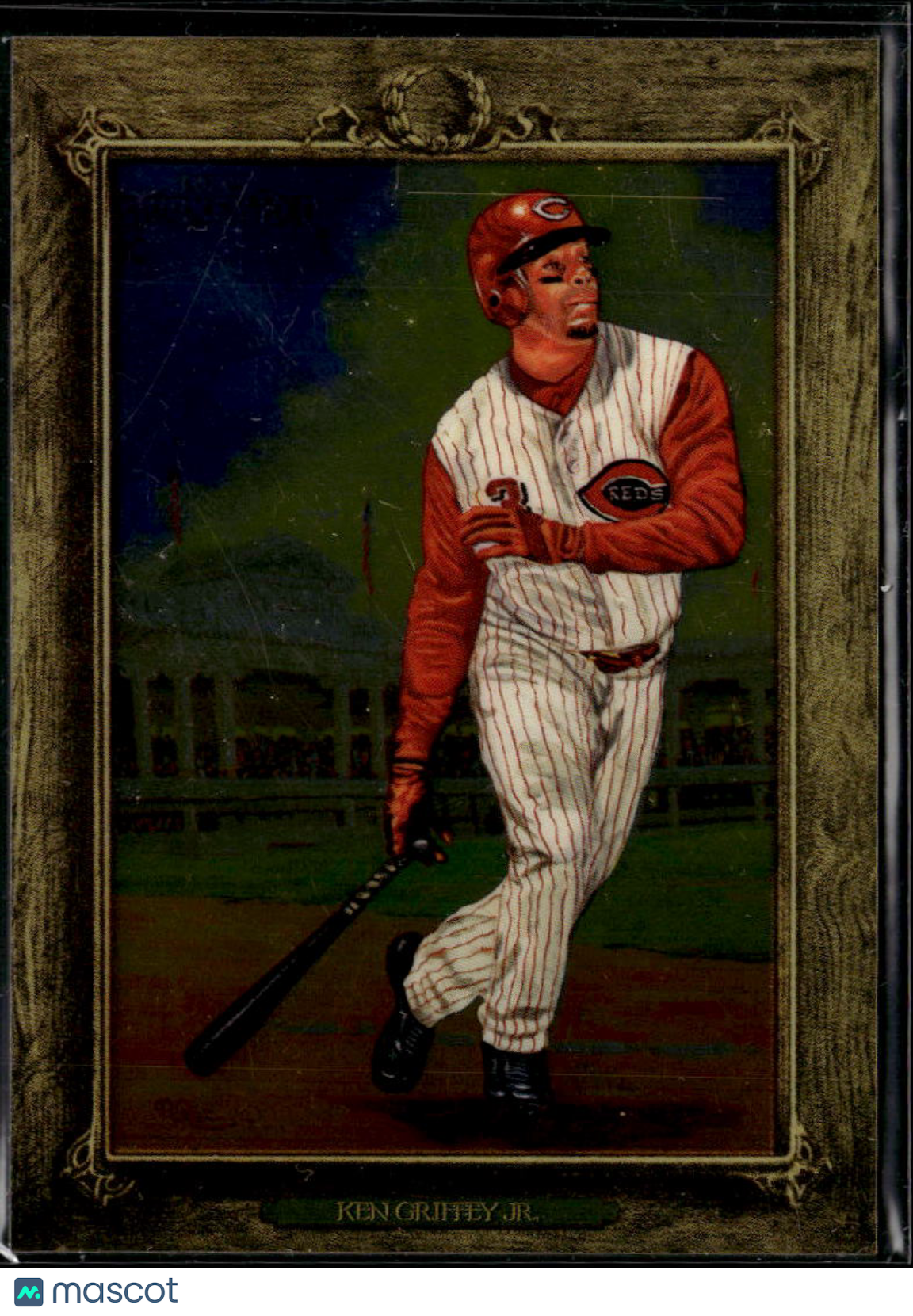 Ken Griffey Jr. 2007 Topps Chrome Turkey Red 408/1999 Cincinnati Reds