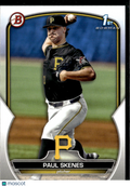 Paul Skenes 2023 Bowman Draft 1st Rookie RC Pittsburgh Pirates
