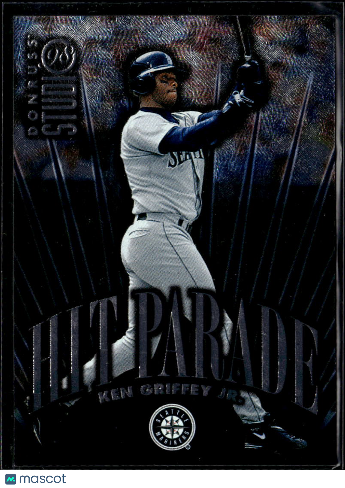 Ken Griffey Jr. 1998 Donruss Studio Hit Parade 1660/5000 Seattle Mariners