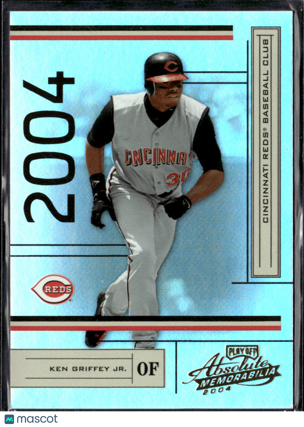 Ken Griffey Jr. 2004 Playoff Absolute Memorabilia 1294/1349 Cincinnati Reds