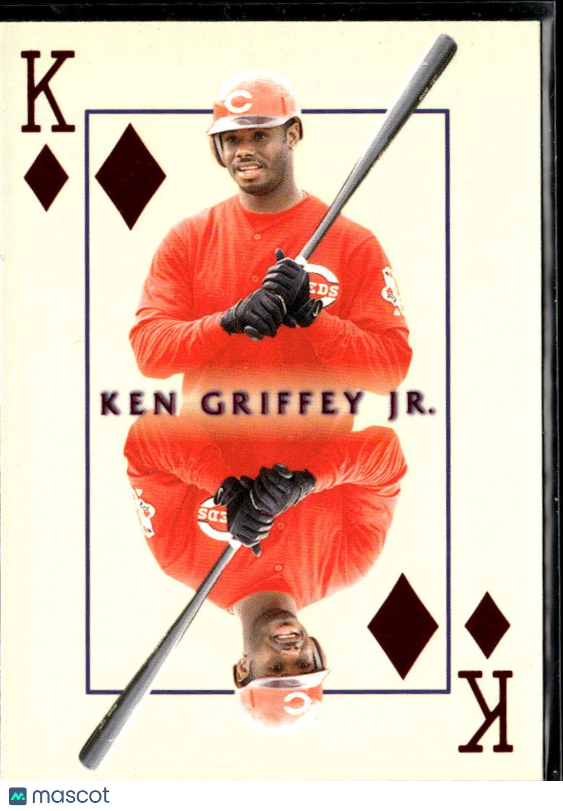 Ken Griffey Jr. 2000 Pacific Invincible Kings of the Diamond Cincinnati Reds