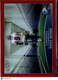Tony Romo 2009 Topps Chrome Red Refractor 10/25 #TC56 Dallas Cowboys