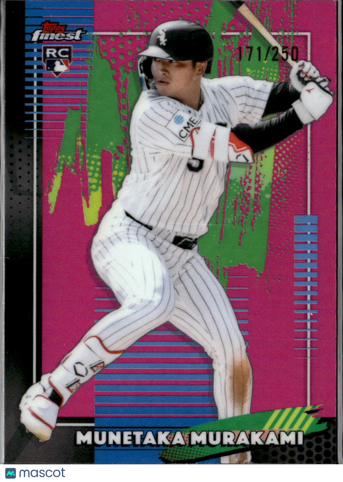 Munetaka Murakami 2026 Topps Finest RC Pink Refractor 171/250 Chicago White Sox