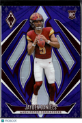 Jayden Daniels 2025 Phoenix Purple Rookie RC Washington Commanders