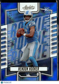 Hendon Hooker 2023 Absolute Blue Rookie RC 24/199 Detroit Lions