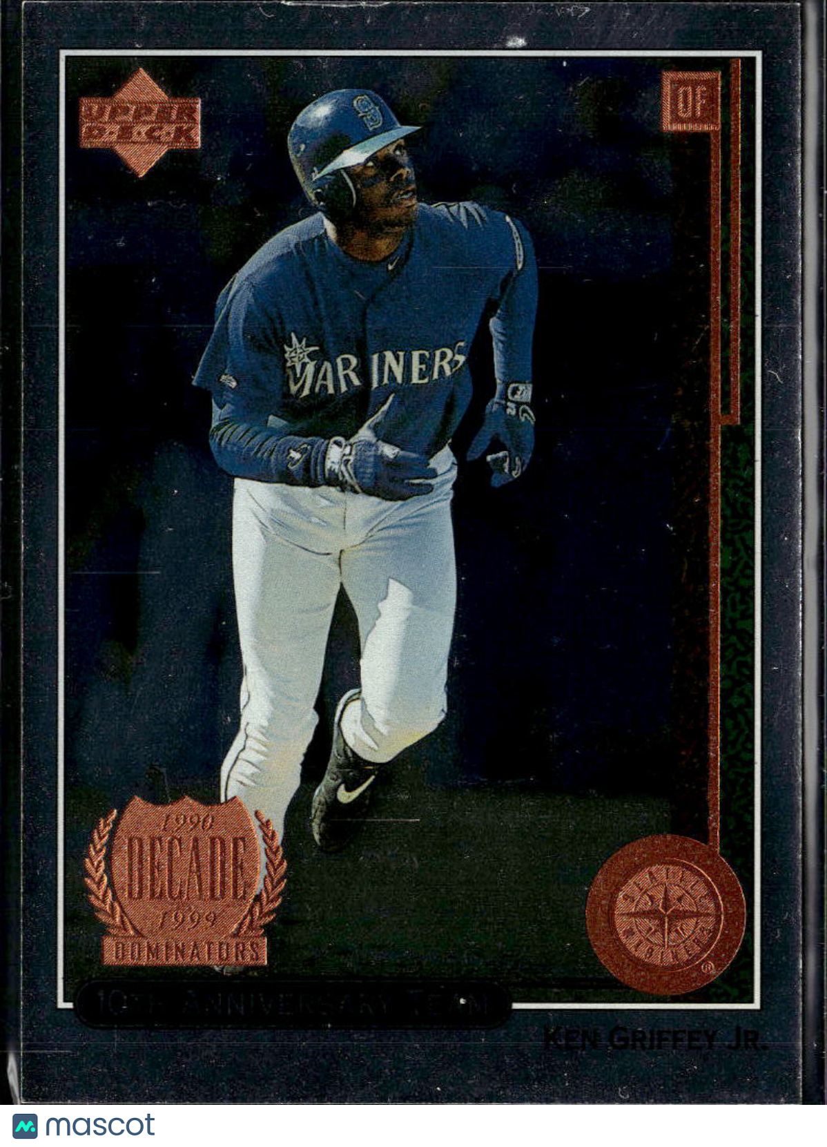 Ken Griffey Jr. 1998 Upper Deck 10th Anniversary Team 2756/4000 Seattle Mariners