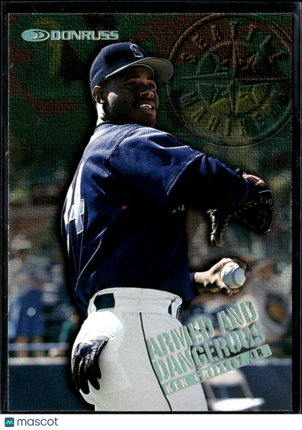 Ken Griffey Jr. 1996 Donruss Armed and Dangerous 2408/5000 Seattle Mariners