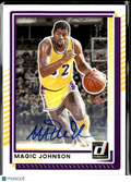 Magic Johnson 2025 Donruss Auto Autograph 6/25 Los Angeles Lakers