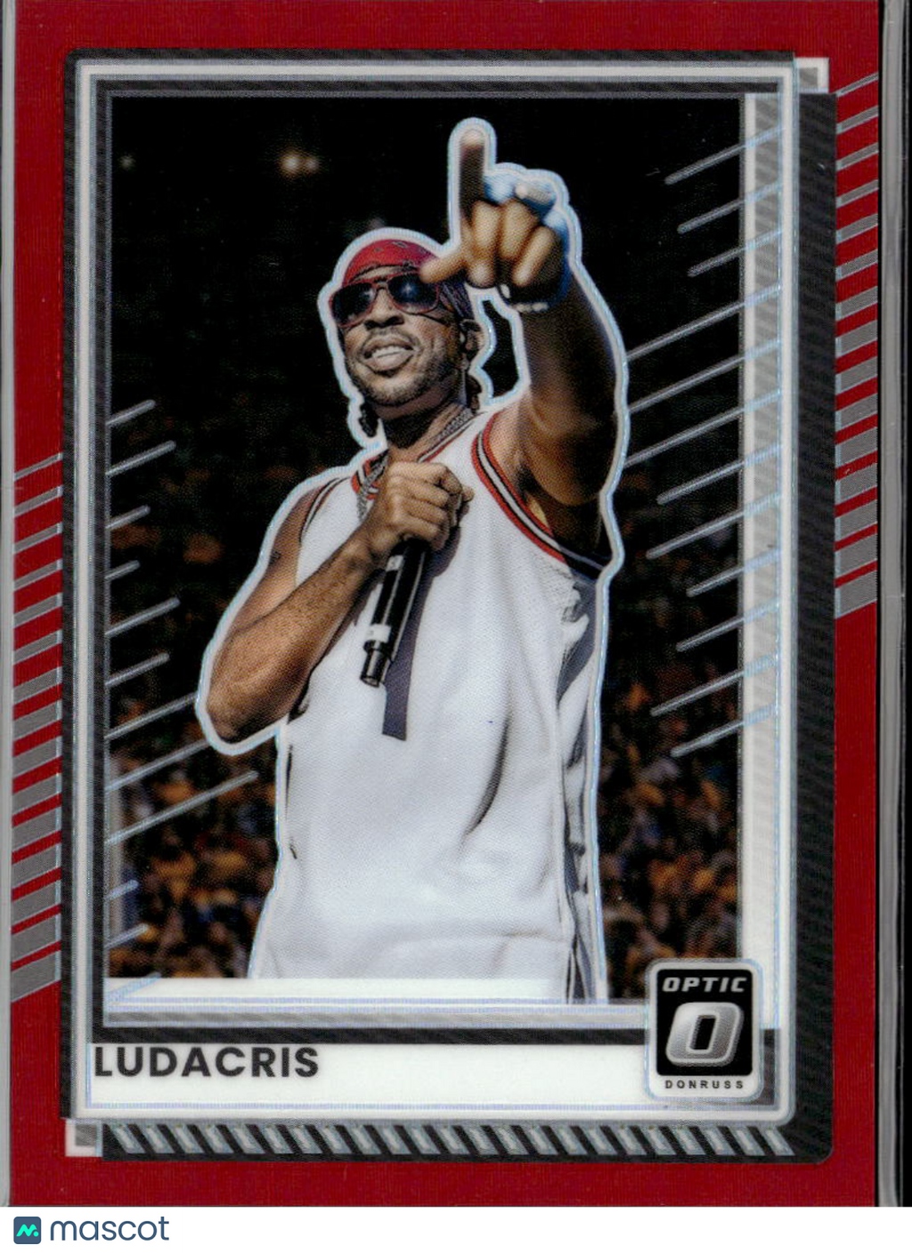 Ludacris 2025 Optic Red Prizm 95/99 Rapper Atlanta Hawks