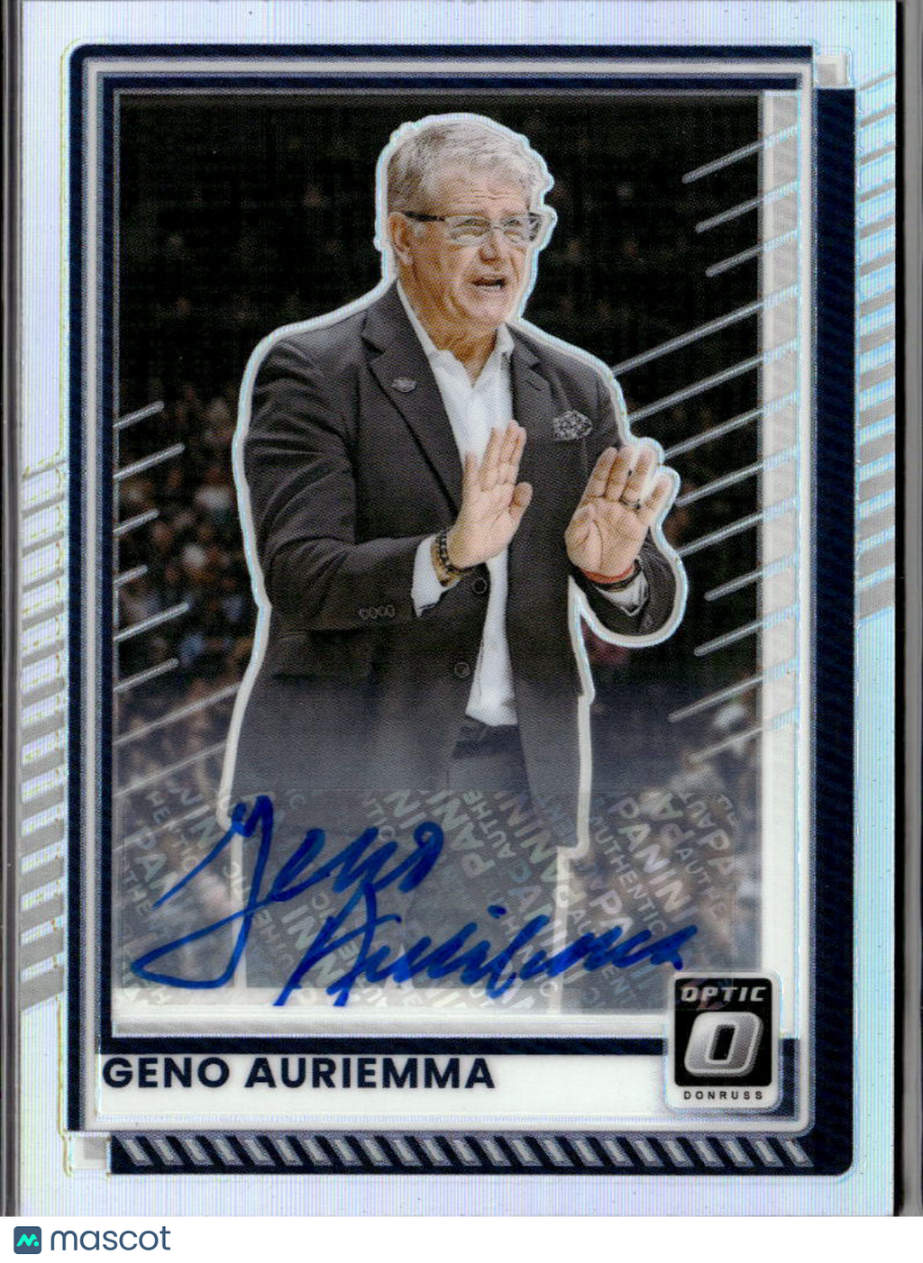 Geno Auriemma 2025 Optic Auto Autograph Holo 32/49 UConn Huskies
