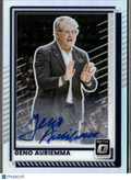 Geno Auriemma 2025 Optic Auto Autograph Holo 32/49 UConn Huskies