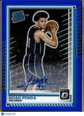 Noah Penda 2025 Optic Rated Rookie Auto Autograph Blue 6/49 Orlando Magic