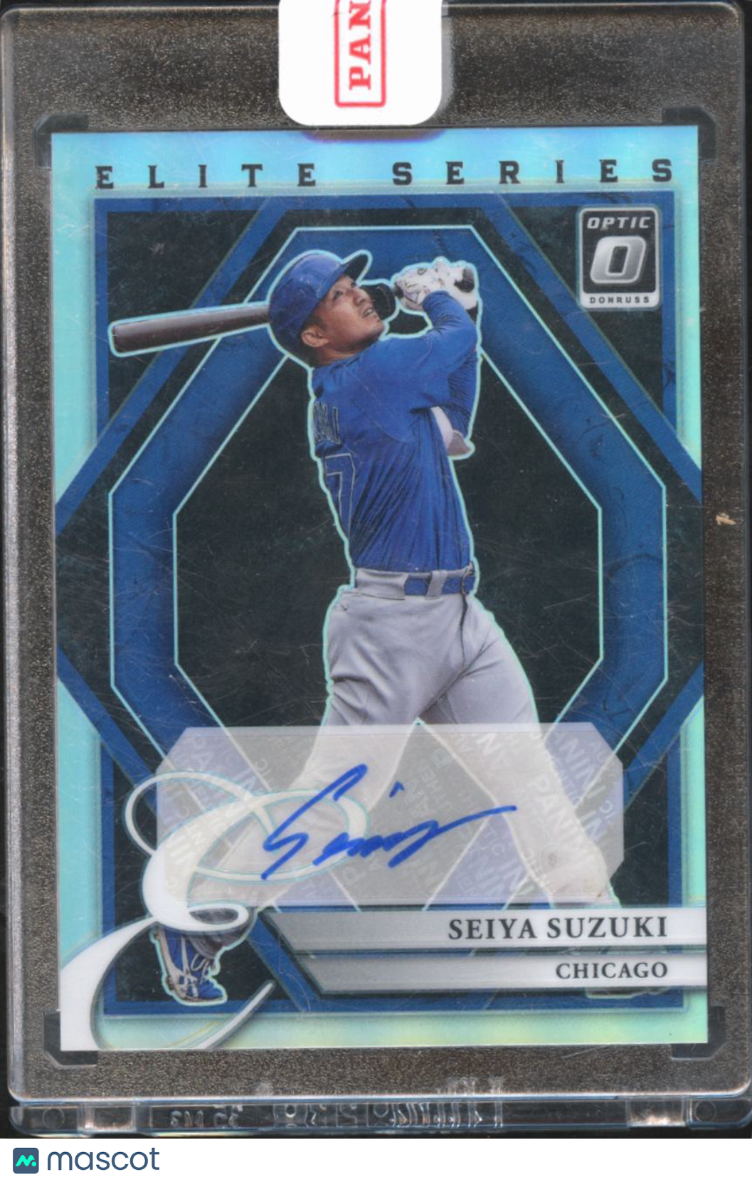 Seiya Suzuki 2022 Optic Elite Series Auto Autograph Holo Chicago Cubs