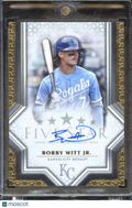 Bobby Witt Jr. 2023 Topps Five Star On Card Auto Autograph Kansas City Royals