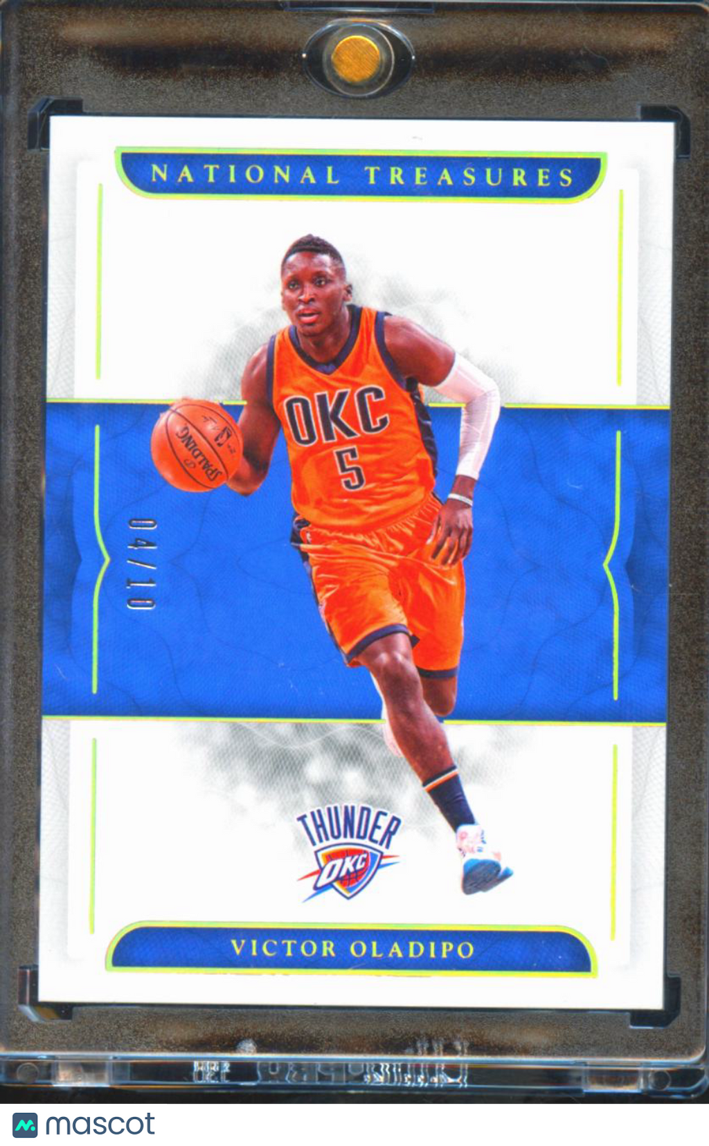 Victor Oladipo 2017 Panini National Treasures /10 Oklahoma City Thunder