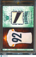 James Harrison Sportkings Game Worn Nike Swoosh Patch 2/5 Pittsburgh Steelers