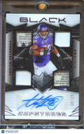 Adrian Peterson 2024 Black Capstones Auto Autograph Patch /25 Minnesota Vikings