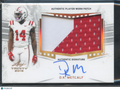 D.K. Metcalf 2019 Leaf Trinity Auto Autograph Patch Rookie RC Ole Miss Steelers