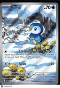 Piplup 2025 Scarlet & Violet Phantasmal Flames Holo Secret Rare #98/94