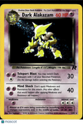Dark Alakazam 2000 Team Rocket Holo Rare #1/82