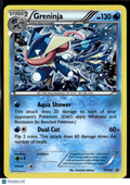 Greninja 2016 XY Holo Black Star Promo #XY162