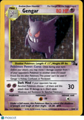 Gengar 1999 Fossil Holo Rare #5/62