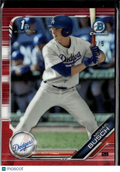 Michael Busch 2019 Bowman Draft Chrome Red Refractor /5 Los Angeles Dodgers