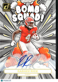 Rashee Rice 2023 Donruss Bomb Squad Auto Autograph RC 148/199 Kansas City Chiefs