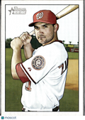 Ryan Zimmerman 2007 Bowman Heritage SSP SHORTPRINT Washington Nationals