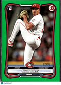 Chase Burns 2026 Topps Bowman RC Green /99 Cincinnati Reds