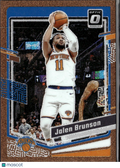 Jalen Brunson 2023-24 Optic Copper Glitter Prizm /99 New York Knicks