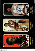 James Jones Dan Issel Willie Wise 1970 Topps Trios Sticker