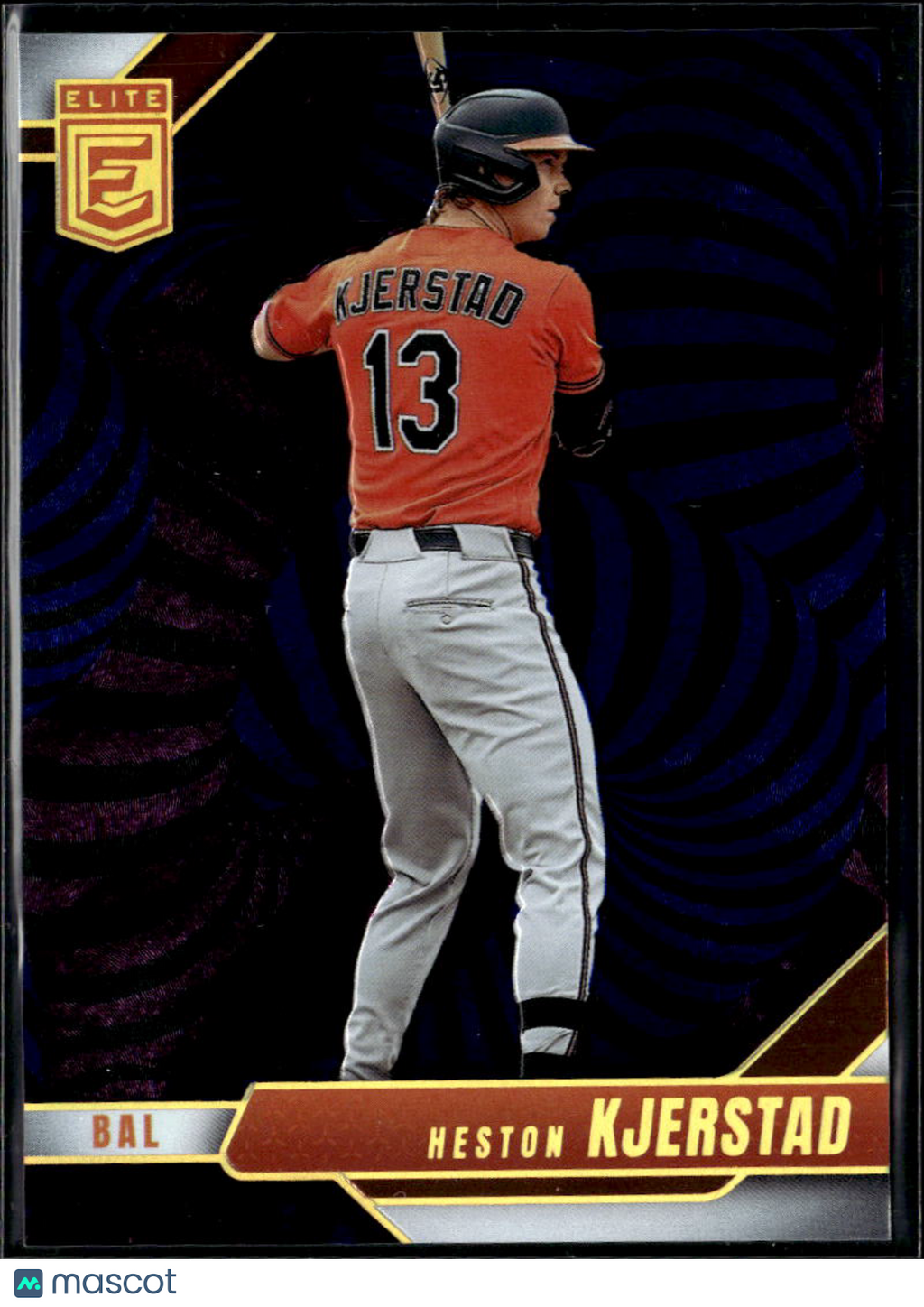 Heston Kjerstad 2026 Elite Razzle Dazzle SSP SHORTPRINT Baltimore Orioles