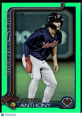 Roman Anthony 2025 Topps Pro Debut Green Rookie RC 45/99 Boston Red Sox