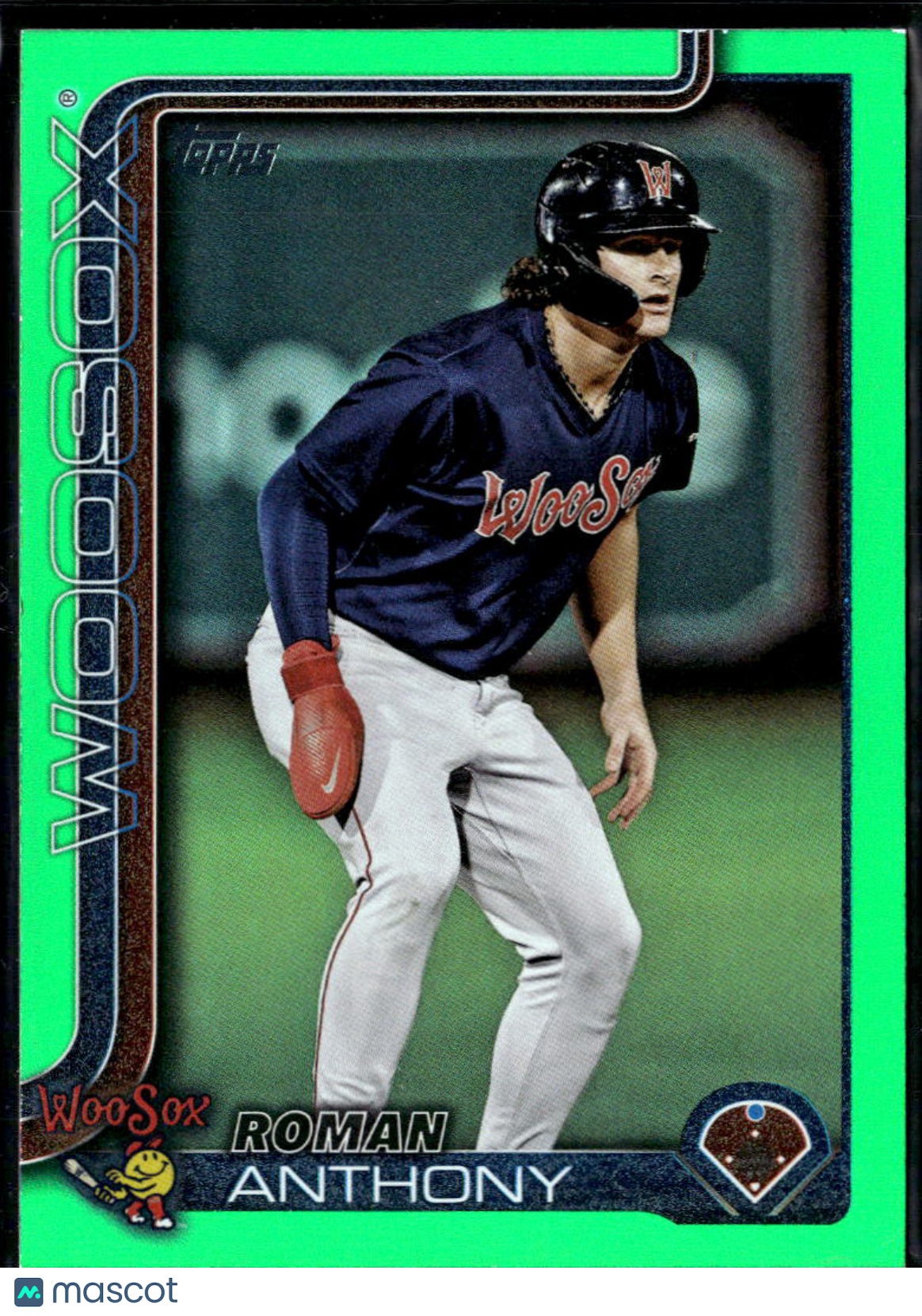 Roman Anthony 2025 Topps Pro Debut Green Rookie RC 45/99 Boston Red Sox