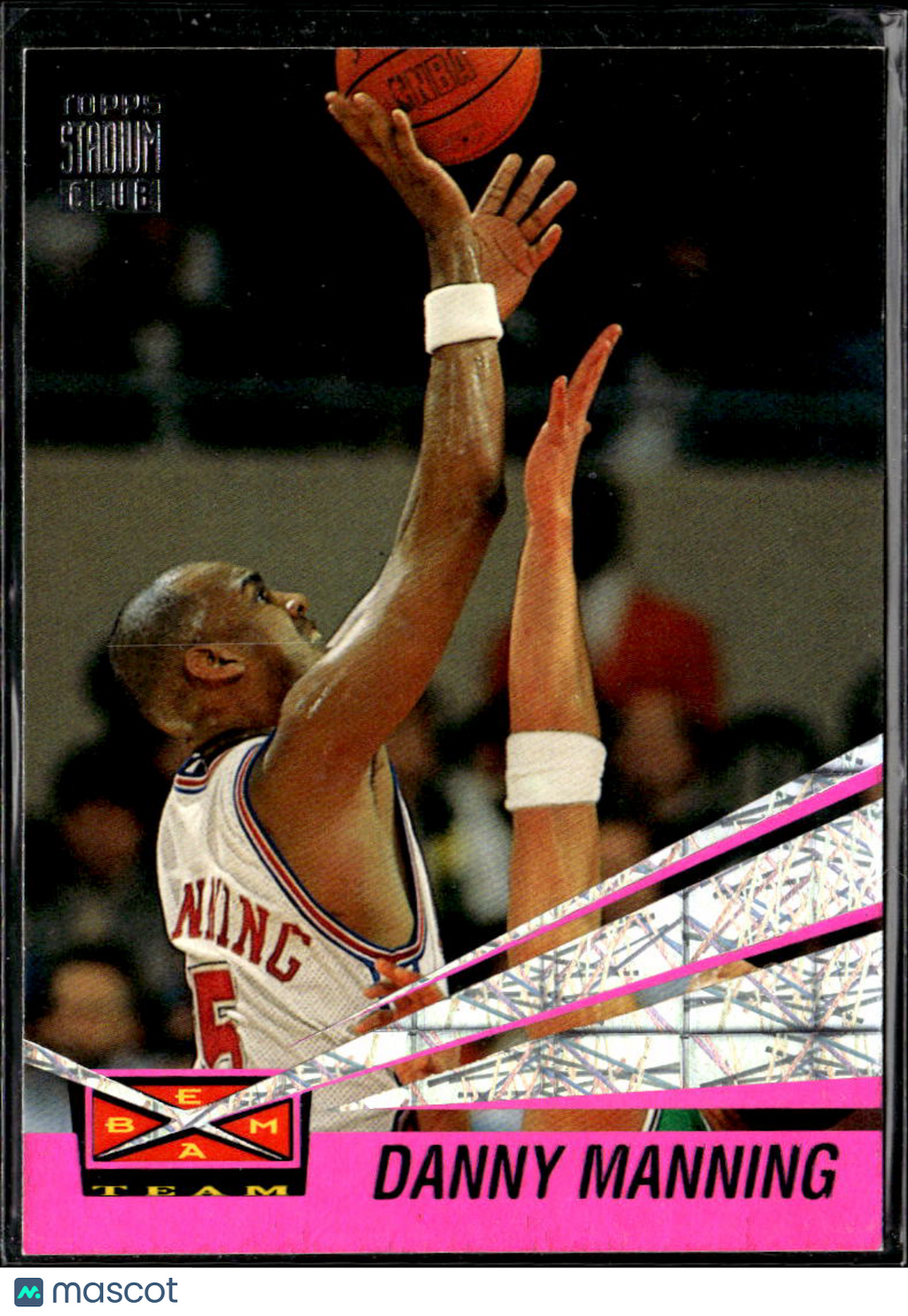 Danny Manning 1994 Topps Stadium Club Beam Team Los Angeles Clippers