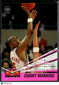 Danny Manning 1994 Topps Stadium Club Beam Team Los Angeles Clippers
