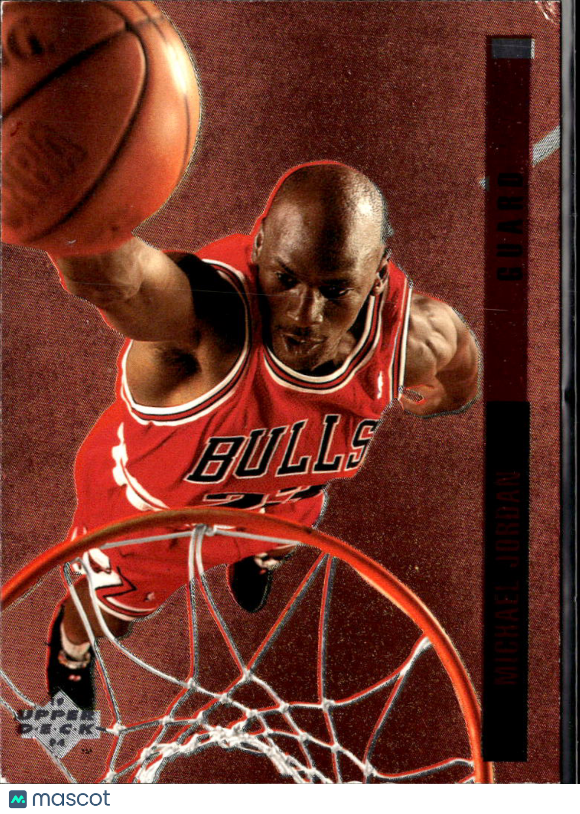 Michael Jordan 1994 Upper Deck Behind the Glass #G11 Chicago Bulls