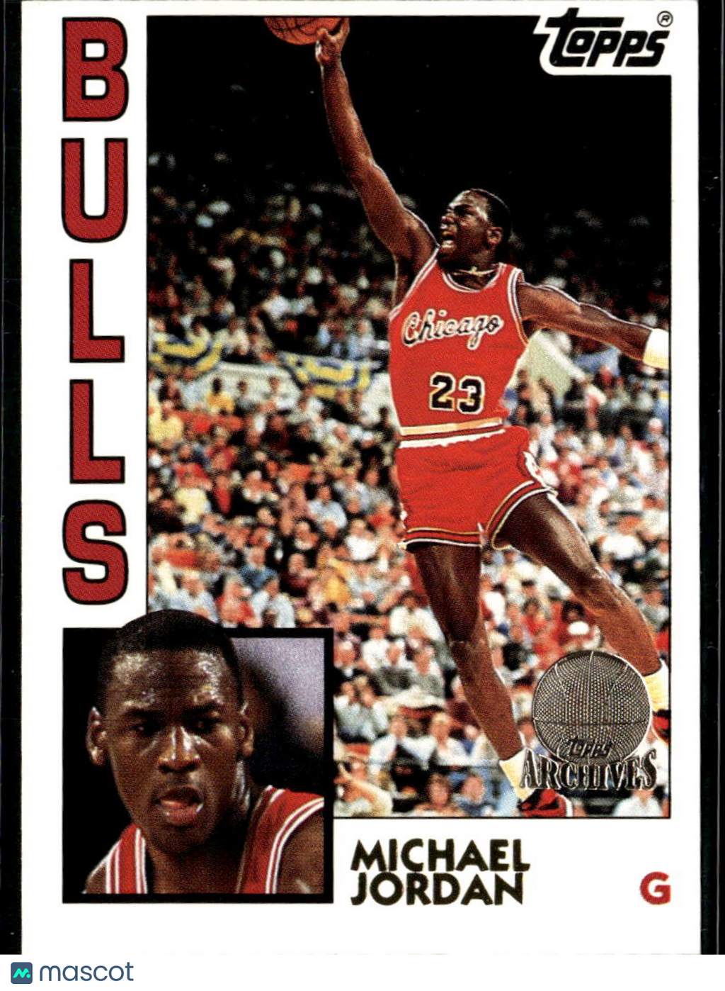 Michael Jordan 1993 Topps Archives GOLD #52 Chicago Bulls