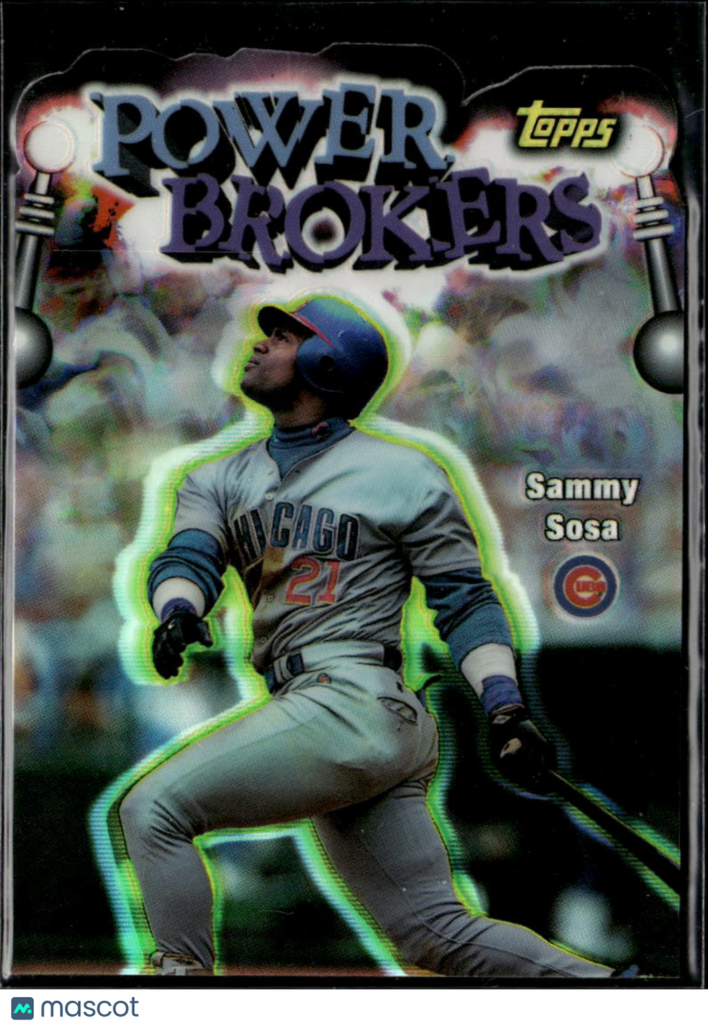 Sammy Sosa 1998 Topps Power Brokers Refractor #PB4 Chicago Cubs