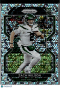 Zach Wilson 2021 Panini Prizm RC Disco New York Jets