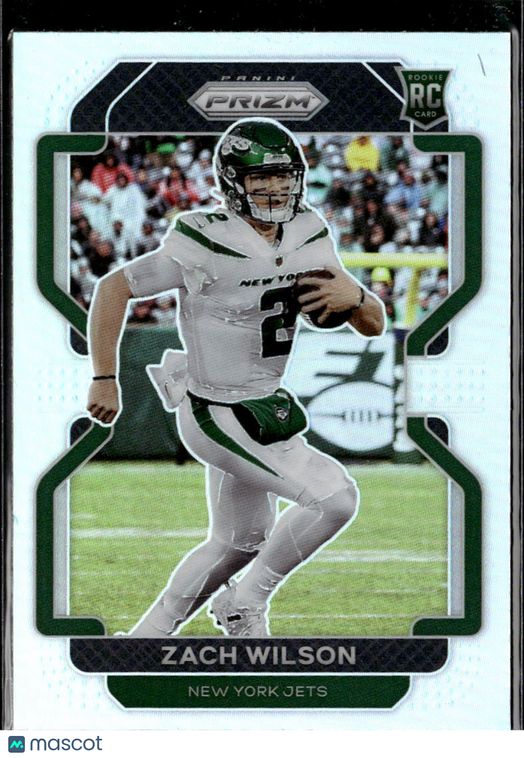 Zach Wilson 2021 Prizm RC Silver Prizm Variation SSP New York Jets