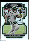 Zach Wilson 2021 Prizm RC Silver Prizm Variation SSP New York Jets