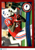 Brandon Tate 2011 Topps Red Border 26/77 New England Patriots