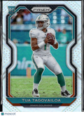Tua Tagovailoa 2020 Panini Prizm Silver Prizm Rookie RC Miami Dolphins