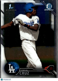 Oneil Cruz 2016 Bowman Chrome 1st Bowman Los Angeles Dodgers