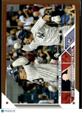 Aaron Judge / Anthony Volpe 2023 Topps GOLD 82/2023 New York Yankees